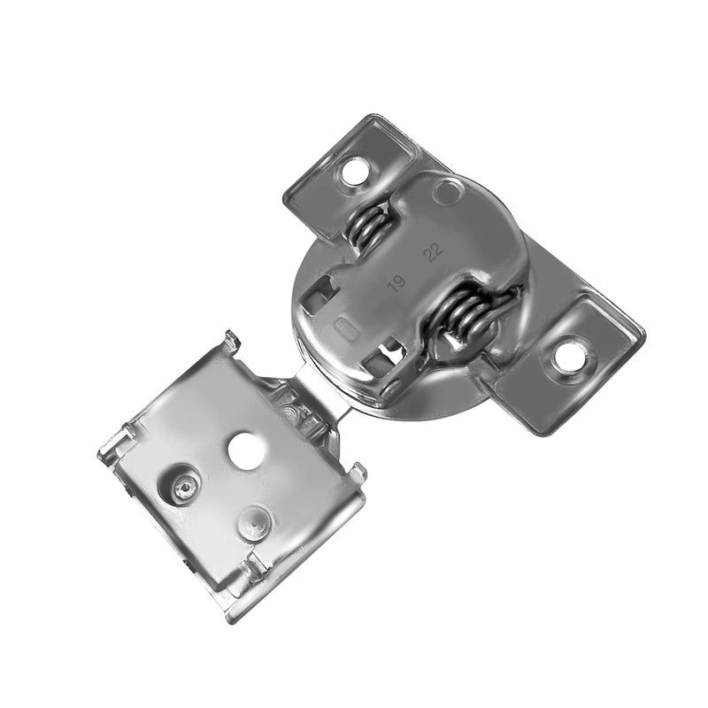Berta 2-Pack, 1/2 inch Overlay Soft Closing Face Frame Cabinet Hinges, 105 Degree 6-Ways 3-Cam Adjustment Concealed Kitchen Cabinet Door Hinges with Screws (1/2 in. Overlay, 2 Pieces) - Image 5